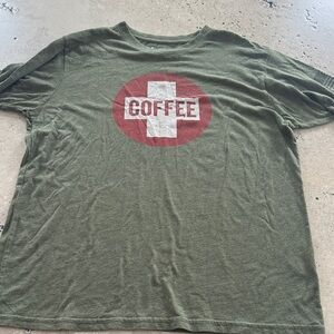 Olive Coffee Graphic Tee